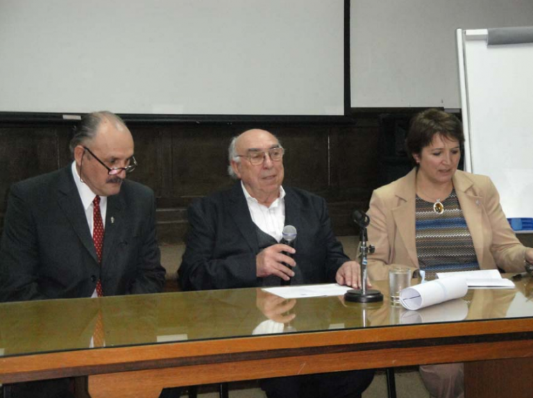 Ings. Jorge Aguero, Miguel De Santiago y Patricia Arnera